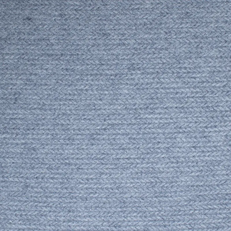 Bestpreis Viskosejersey Strickoptik uni jeansblau