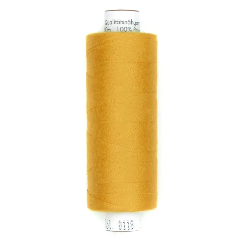 Nähgarn AMANN Troja / 500m senfgelb Col.0118 Top-Seller
