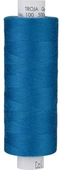 Sichere Zahlung Nähgarn AMANN Troja / 500m blau Col.0024