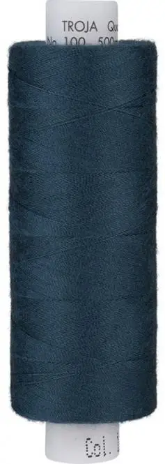 Nähgarn AMANN Troja / 500m dunkeljeansblau Col.1276 Direkt Vom Hersteller