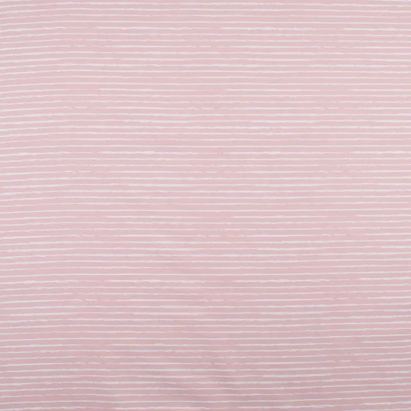 Baumwollstoff Popeline mini Streifen rosa Versand Am Gleichen Tag