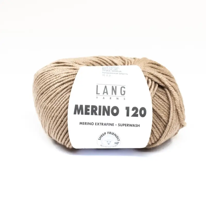 Online Kaufen Lang Yarns Merino 120 camel hell