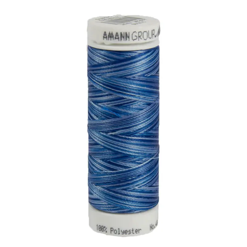 Nähgarn Mettler Poly Sheen blau 200m Abverkauf