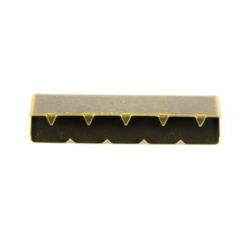 Direktkauf Metall-Endstück für Gurtband 40 mm, messing