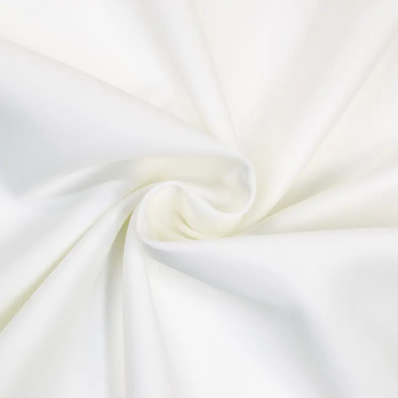 Ausverkauf Satin Stoff Micro Royal off white