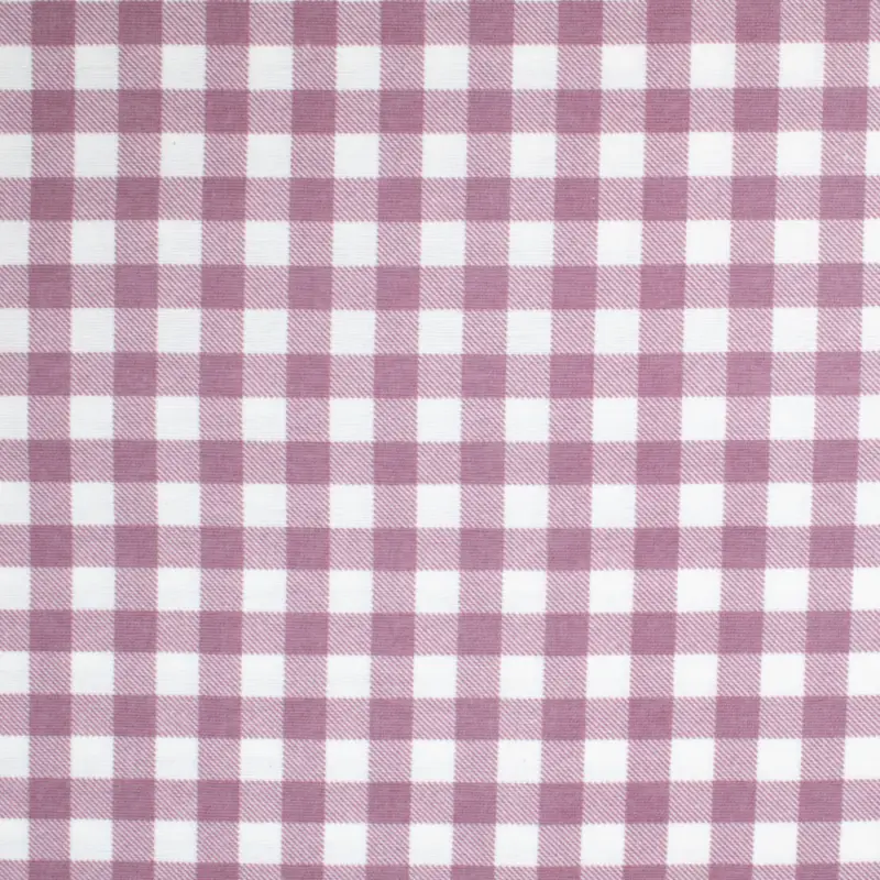 Baumwollflanell Karo mauve Begrenztes Angebot