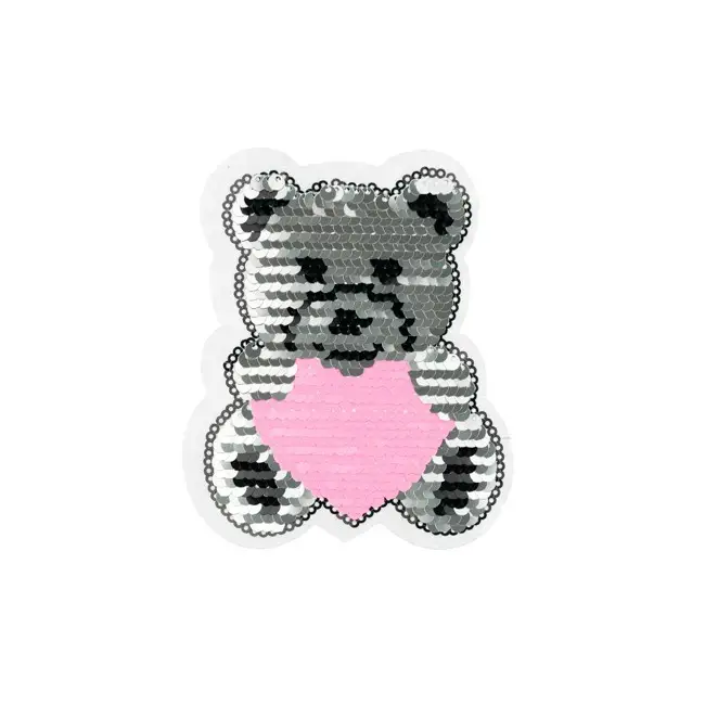 Expressversand Wendepailletten Applikation Teddy