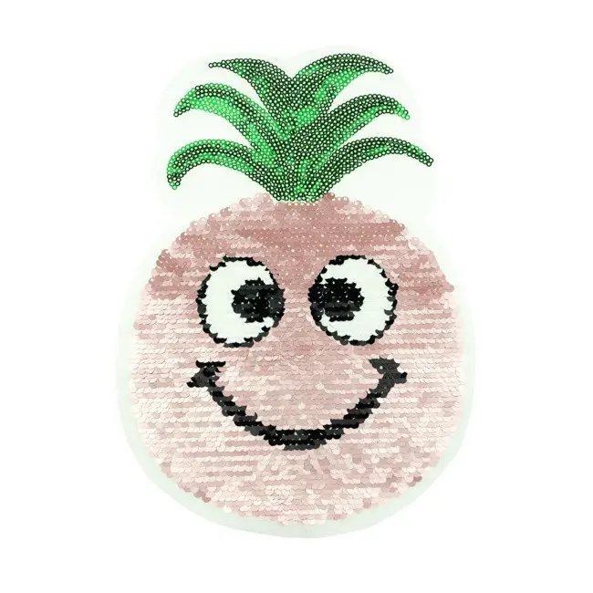 Wendepailletten Applikation Ananas altrosa/silber Jetzt Kaufen
