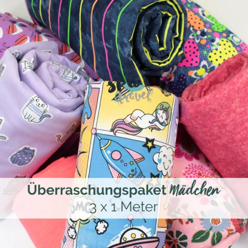 Angebot Überraschungspaket Mädchen - 3x 1 Meter