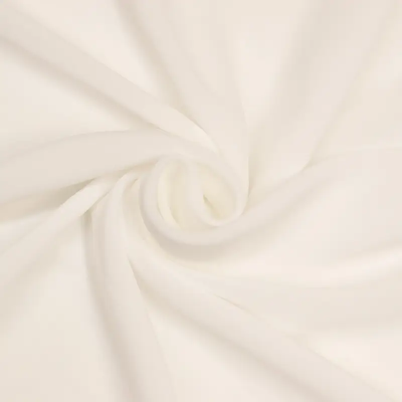 Chiffon uni hell natur Preisreduziert