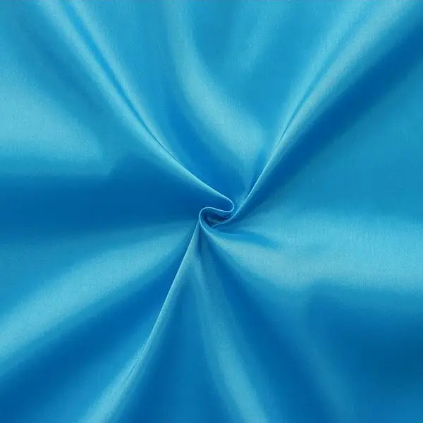 Stretch Futter Taft Farbe Himmel-Blau Preiswert
