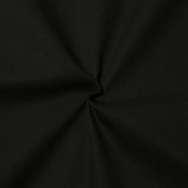 Ausverkauf Polyester-Baumwolle Köper "Basic Workwear" Farbe Schwarz