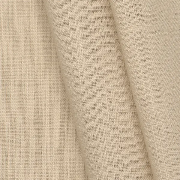 100% Leinen Stoff Artikel Girona Farbe Beige Preisreduziert