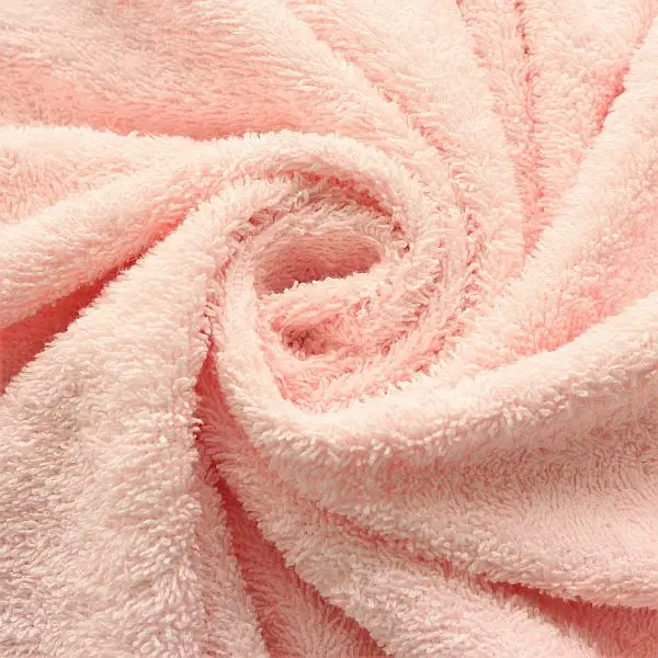 Preiswert Frottee Baumwollstoff "Basic Home 2" Farbe Rosa