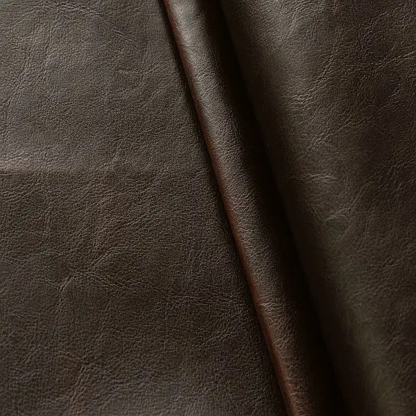 Versand Am Gleichen Tag Polster PU Kunstleder Lederimitat "Vintage Optik" Farbe Dunkel-Braun Antik