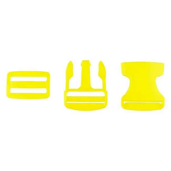 Zertifiziert Steckschnalle 38mm Farbe Gelb