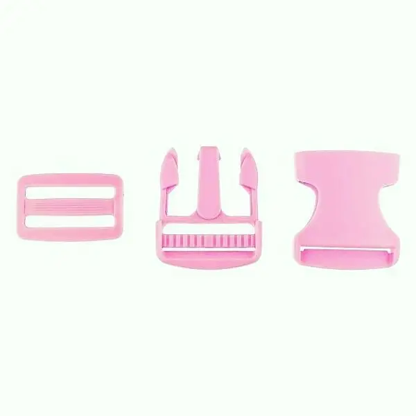 Steckschnalle 38mm Farbe Rosa Top-Preis