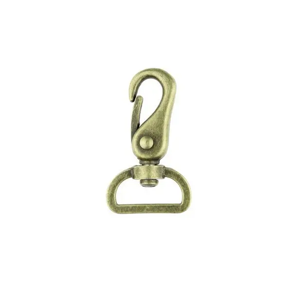 Wochenendangebot Karabinerhaken 25mm Farbe Messing