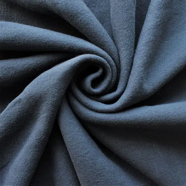100% Baumwolle Fleece "Season Classic 2" Farbe Dunkel-Blau Nur Für Kurze Zeit