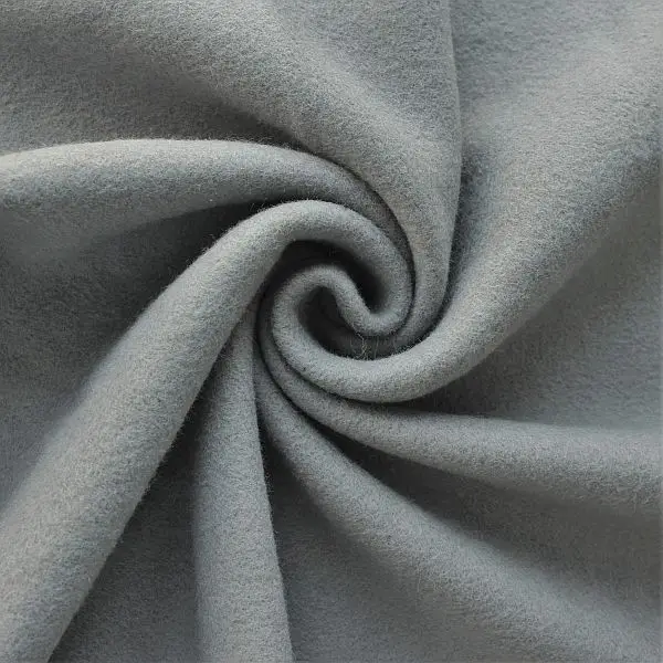 Schnäppchen 100% Baumwolle Fleece "Season Classic 2" Farbe Dunkel-Grau