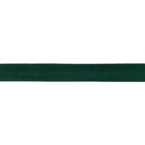 Schnäppchen Baumwolljersey Schrägband Breite 20mm Farbe Flaschen-Grün