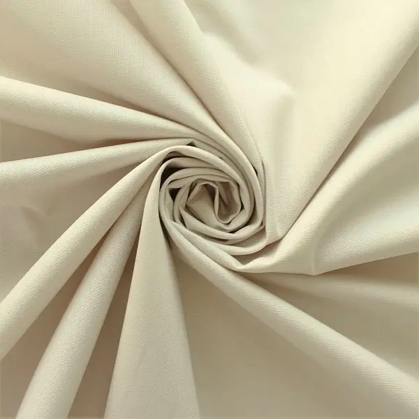 Versand Am Gleichen Tag 100% Bio Organic Baumwolle Popeline Farbe Beige
