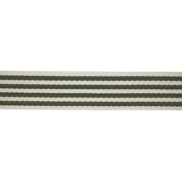 Taschenband Gurtband 40mm Farbe Khaki-Weiss Jetzt Bestellen
