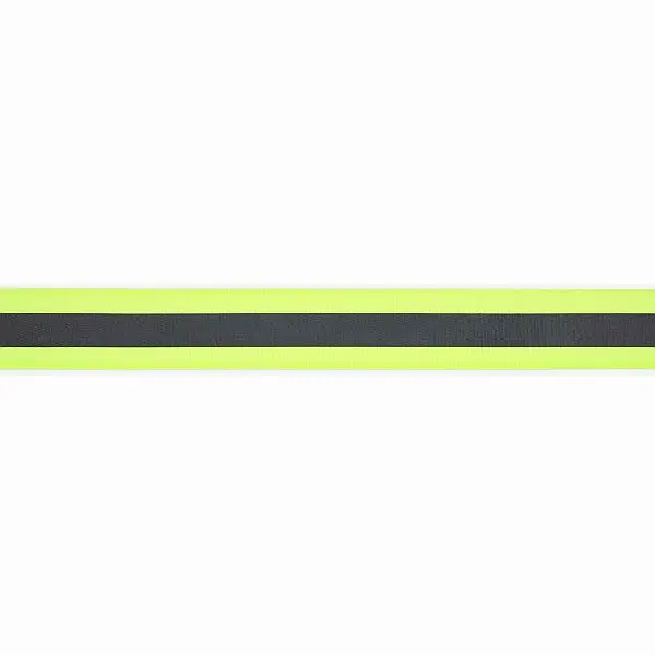 Reflektorband 25mm Farbe Neon-Gelb Neu