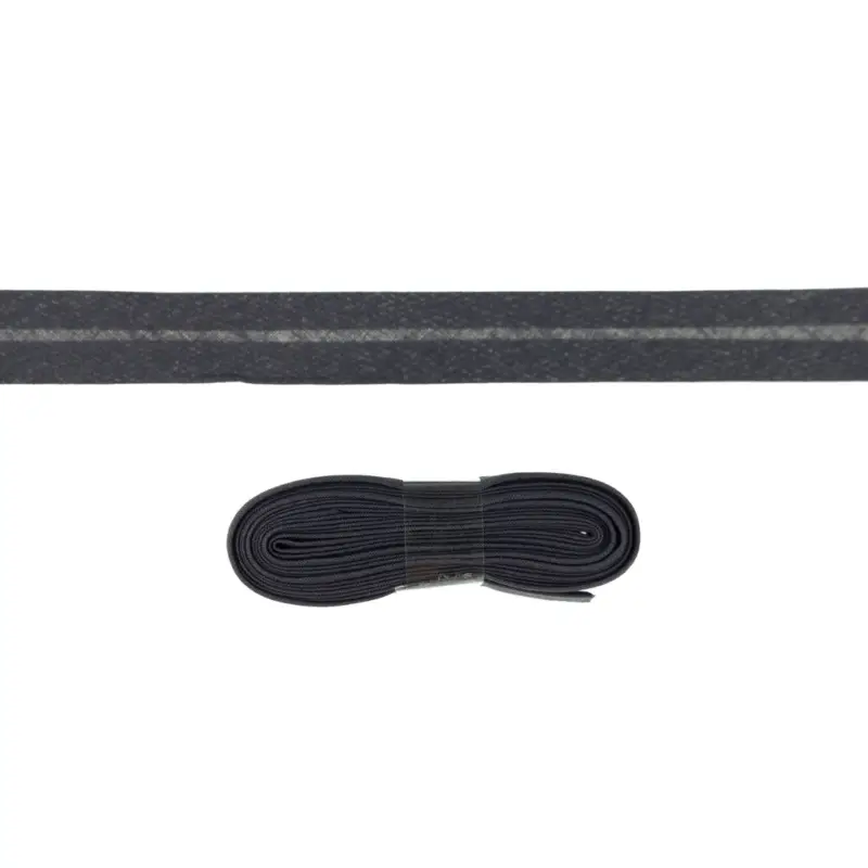 3m Baumwoll Schrägband 20mm Farbe Anthrazit Echt