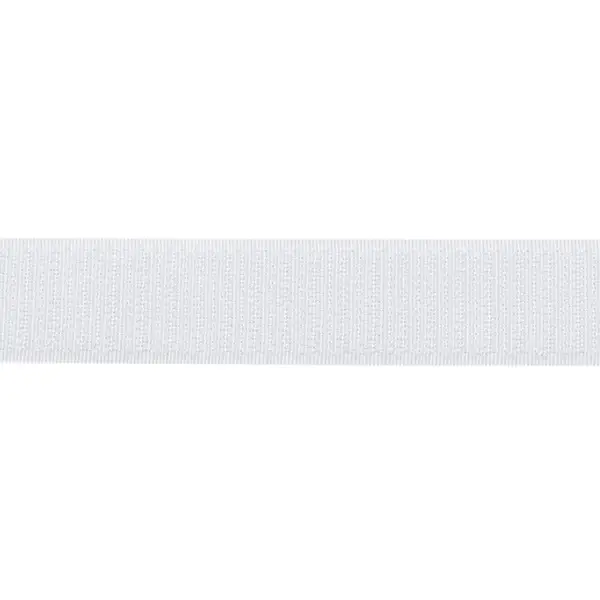 Preiswert Klett Hakenband zum Annähen 25mm Farbe Weiss