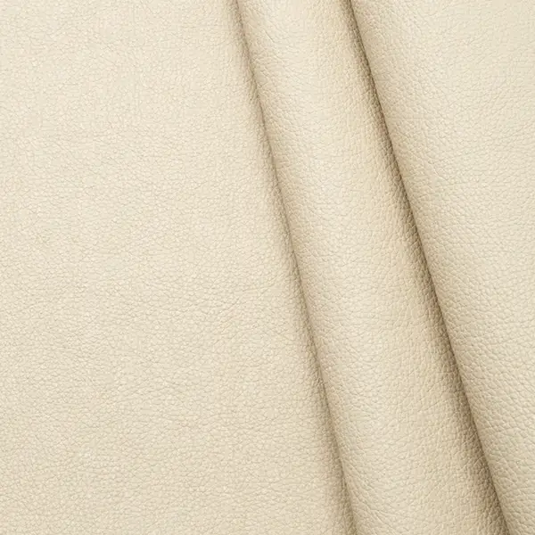 Top-Seller Polster PU Kunstleder Artikel Gibson "Büffel Optik" Farbe Creme-Weiss