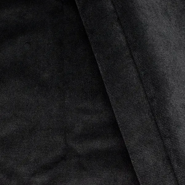 Polsterstoff Möbelstoff Artikel New York Samt-Optik Farbe Schwarz Neuheit