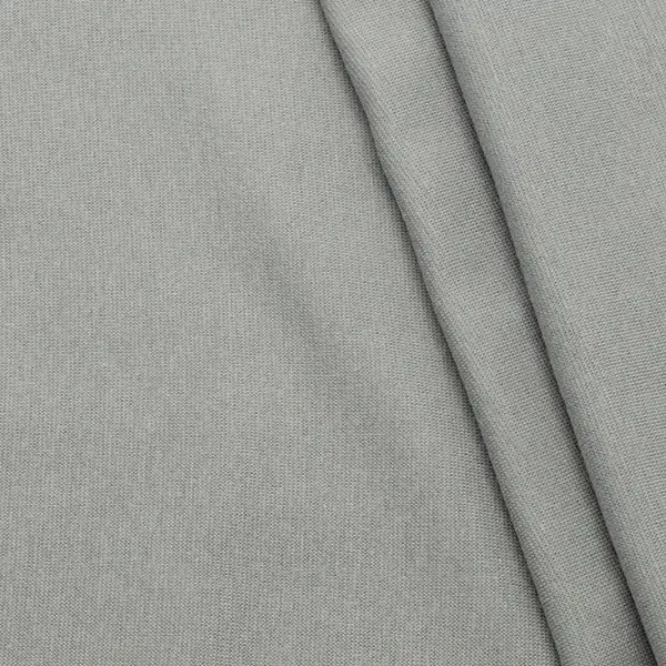 Versand Am Gleichen Tag Bio Baumwoll Bündchenstoff "Organic" Farbe Grau