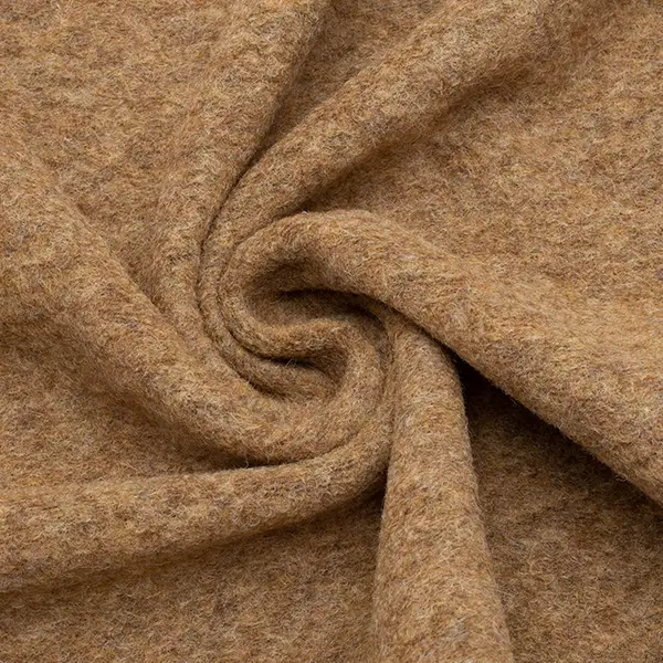 Neuheit Wollmix Walkstoff "lana cotta 2" Farbe Camel meliert