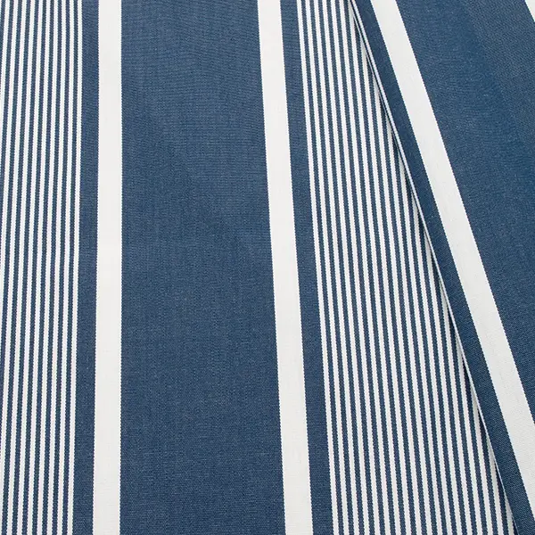 Outdoorstoff "Streifen Mix" Artikel Karibik Farbe Jeans-Blau-Weiss Must-Have