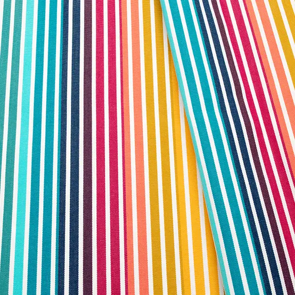 Outdoorstoff "Streifen Mix" Artikel Karibik Farbe Multicolor 2 Zertifiziert