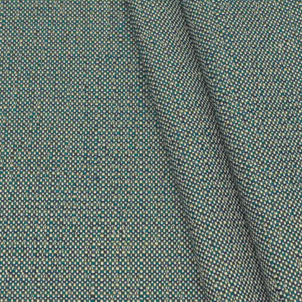 Top-Angebot Outdoorstoff Artikel Nizza Farbe Petrol-Blau meliert