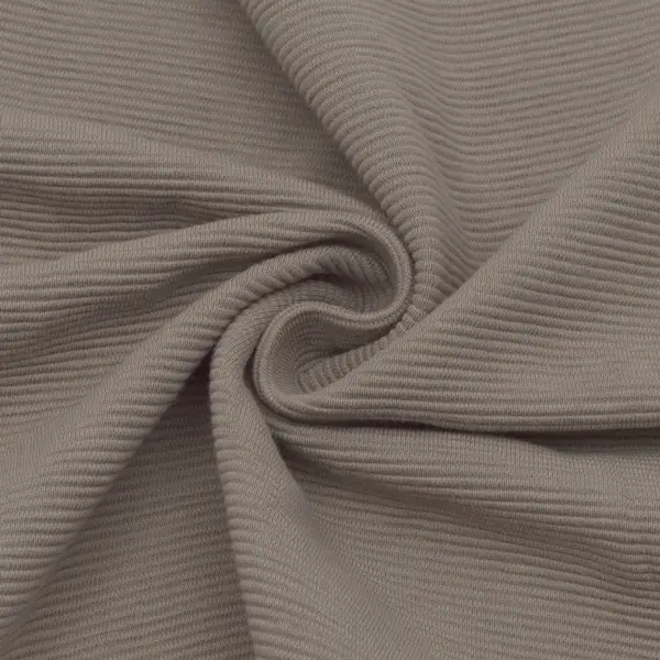 Ottoman Jersey Rippenoptik Farbe Taupe Neue Kollektion