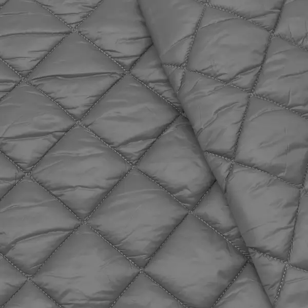 Steppstoff "Quadrate Groß" Farbe Grau Günstig