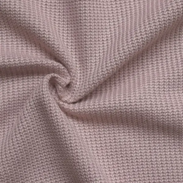 Nur Für Kurze Zeit Baumwoll Strickstoff Farbe Alt-Rosé