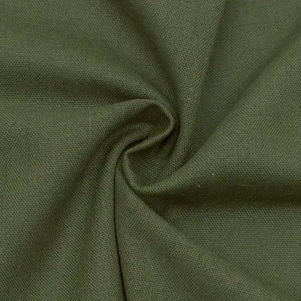 Viskose-Leinen-Mix Stoff Farbe Moos-Grün Must-Have