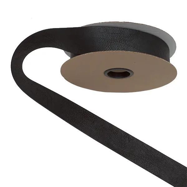 Taschenband Gurtband Kunstleder 40mm Farbe Schwarz Preiswert