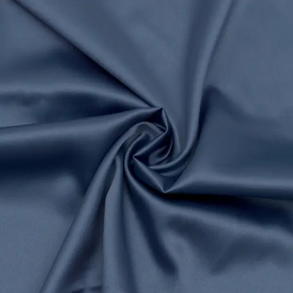 Stretch Satin Stoff 2 Farbe Tauben-Blau Wochenendangebot