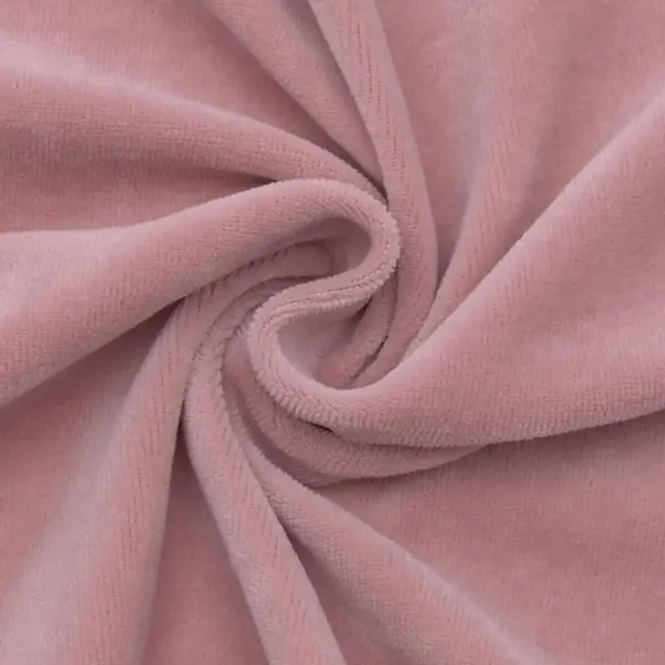 Nicki Baumwollstoff Farbe Alt-Rosa Preisknaller