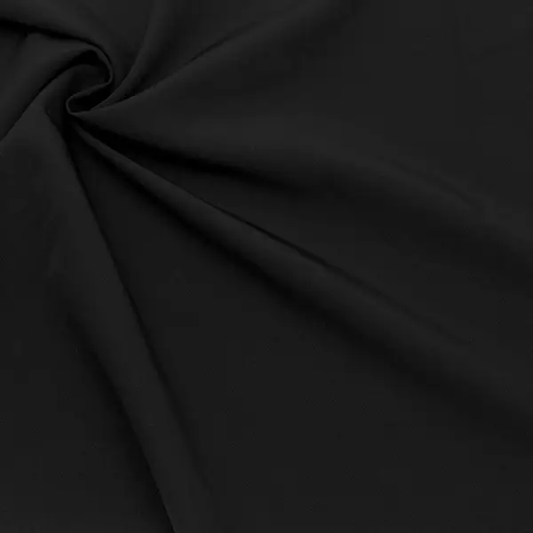 4-Wege Stretch Jersey Stoff Farbe Schwarz Schneller Versand