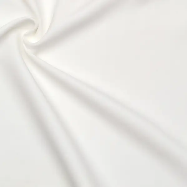 Super-Preis 4-Wege Stretch Jersey Stoff Farbe Creme-Weiss
