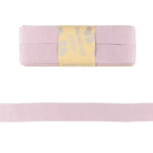 Wochenendangebot 3m Viskose Schrägband 20mm Farbe Rosa melange