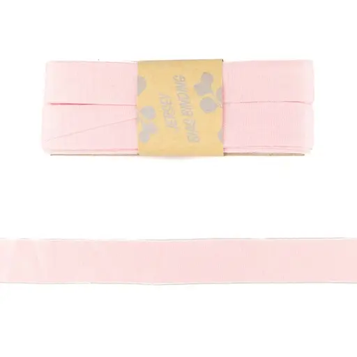 Nur Heute 3m Viskose Schrägband 20mm Farbe Baby-Rosa