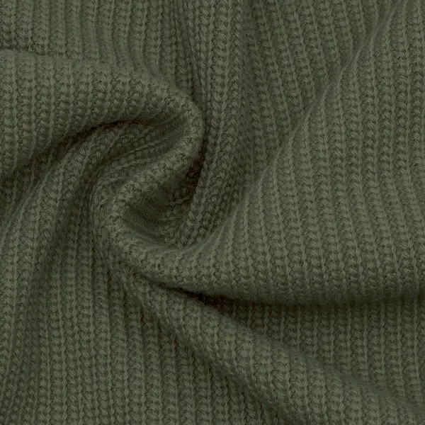 Versand Am Gleichen Tag Baumwoll Strickstoff Farbe Oliv-Grün