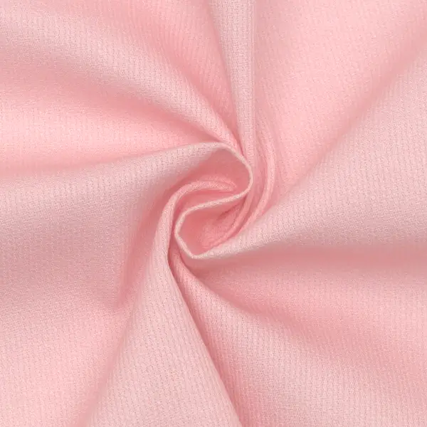 100% Baumwolle Piqué Farbe Rosa Top-Seller